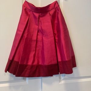 Kate spade pink pleated skirt with pockets 4